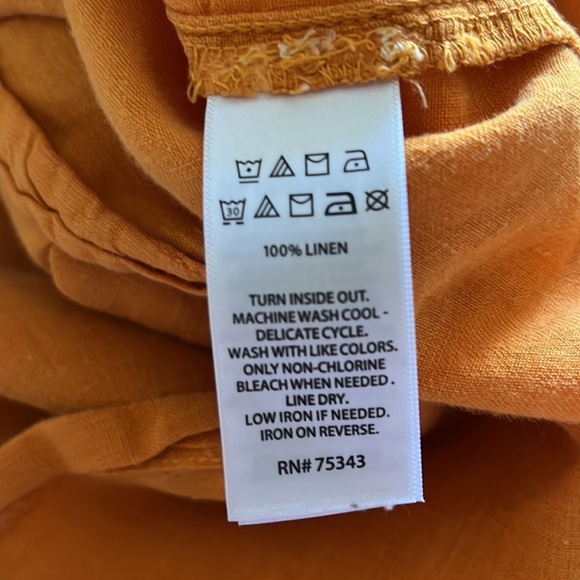 Sigrid Olsen 100% linen, tank top size Large - Picture 7 of 7